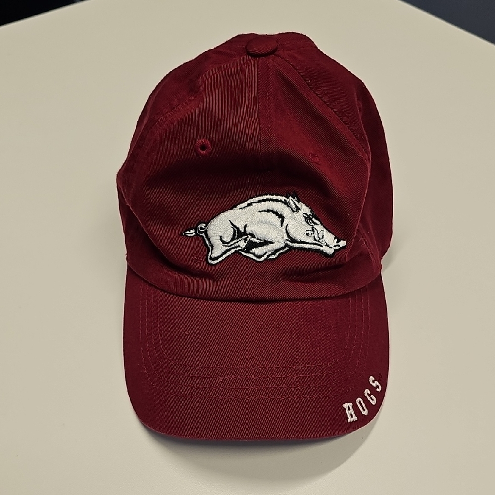 NCAA Arkansas Razorbacks Captain Unstructured Washed Cotton Hat